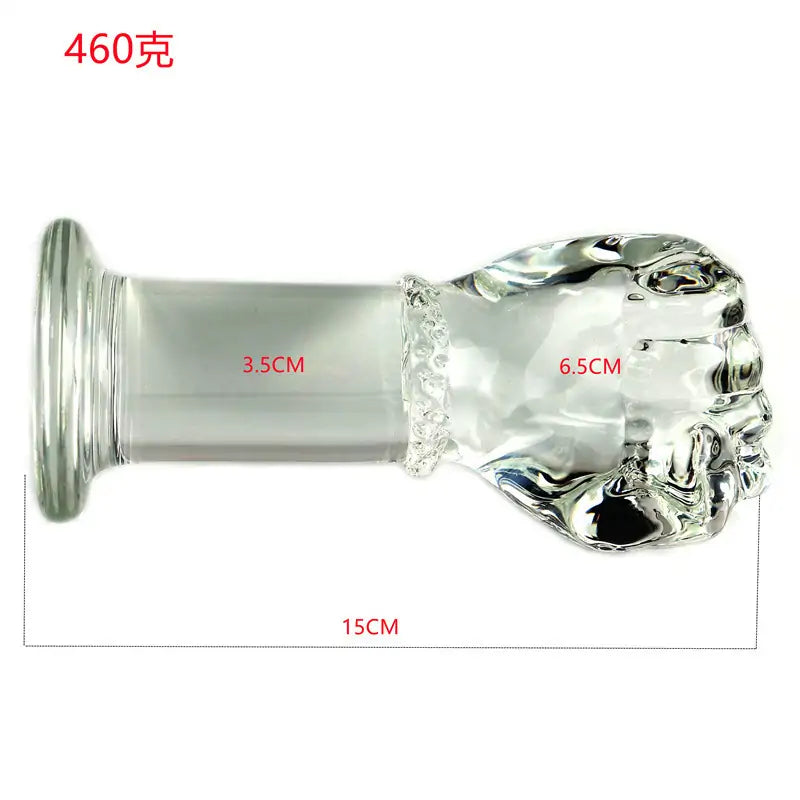 Fist Anal Plug Glass Trainer