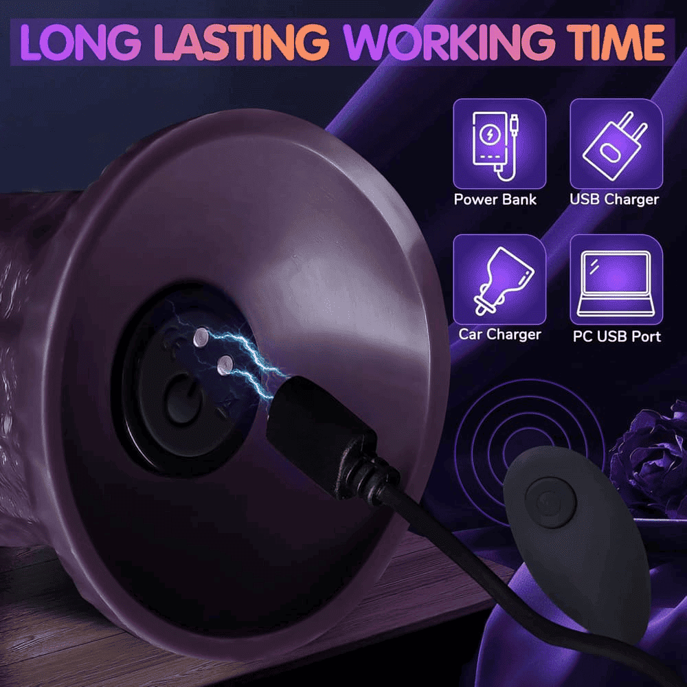 Fleshcurrent - 4.3 Inch Realistic Silicone Vibrating Dildo