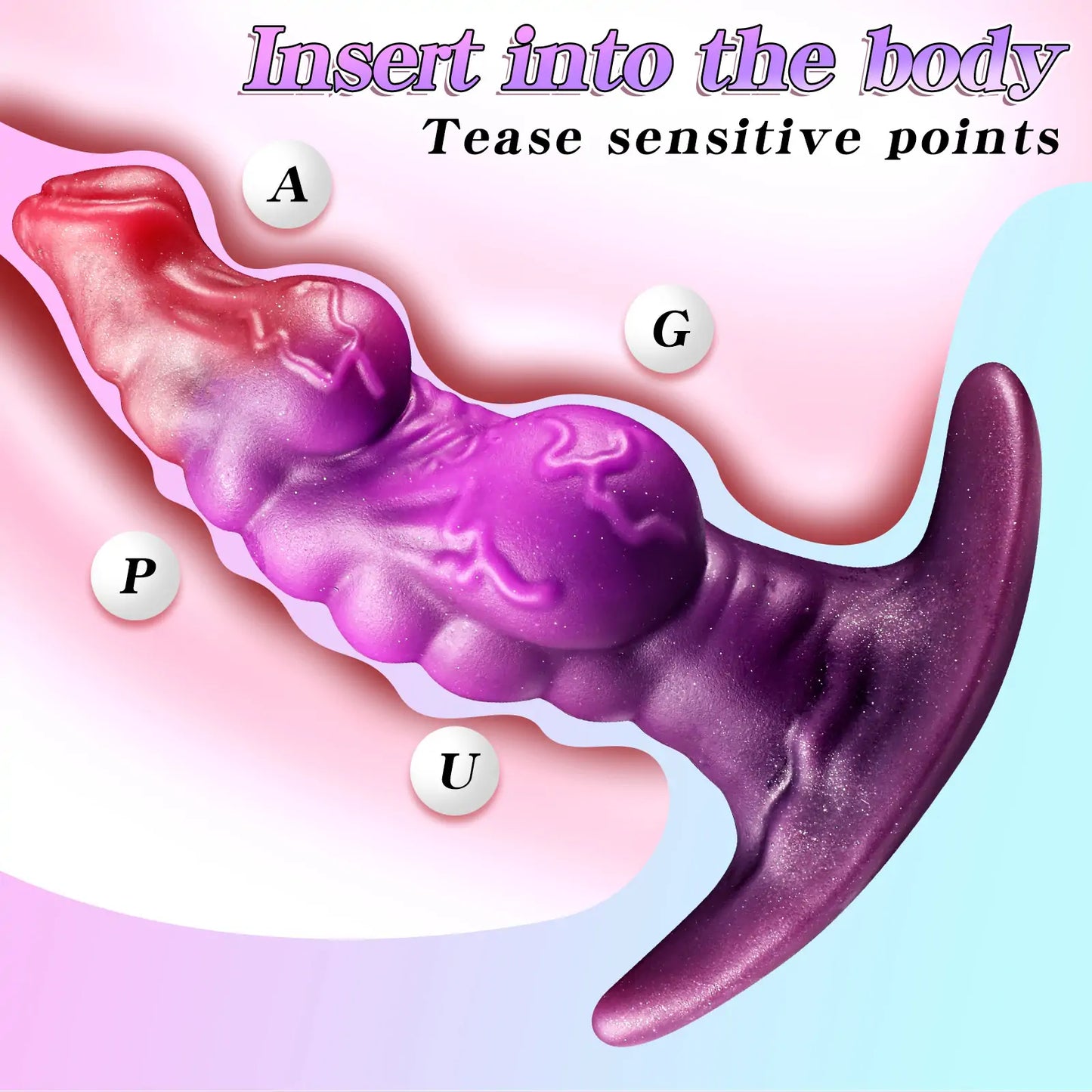 Flexi Knot Fantasy Dildo 4 Size