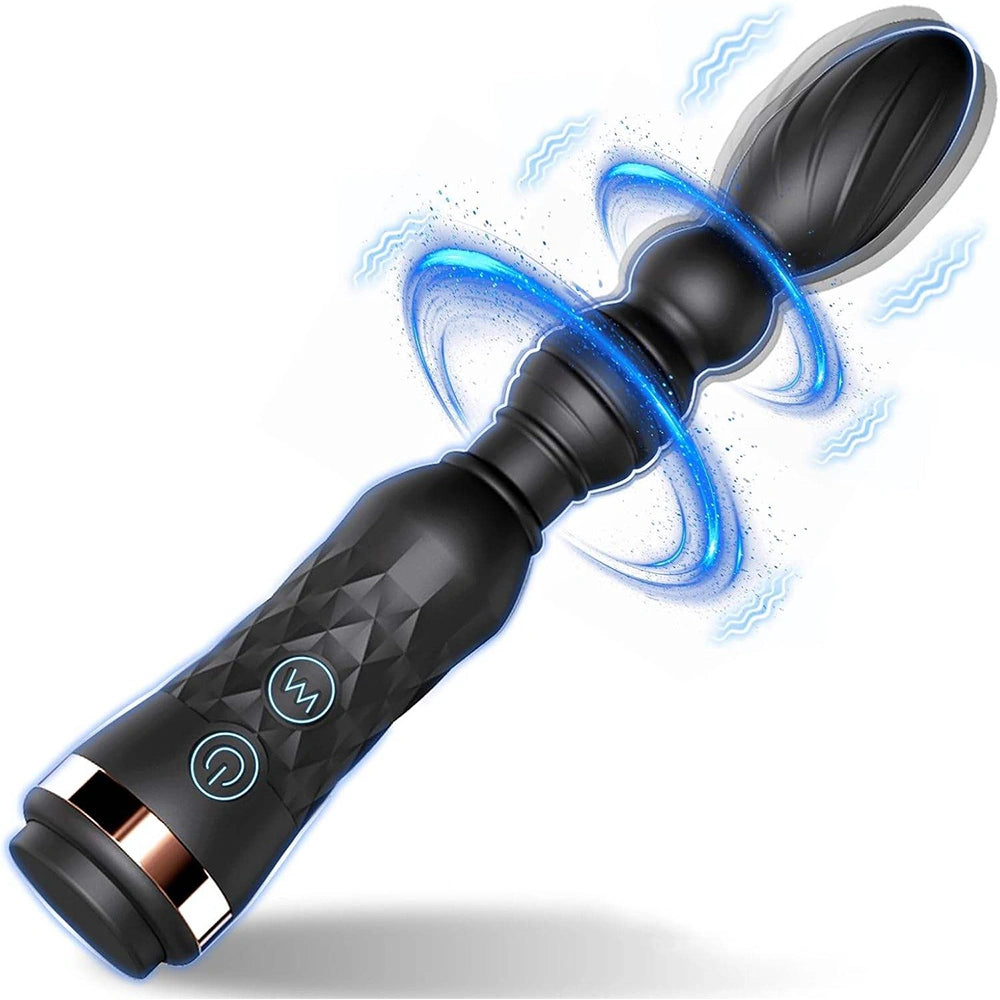 Flexible Beaded Prostate Massager Anal Vibrator