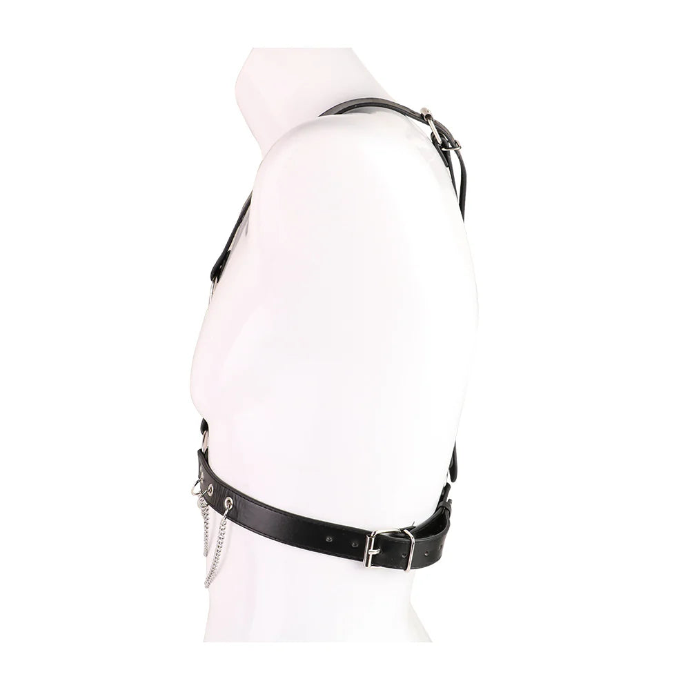 Full Body Harness with Crotch Cock Restraint