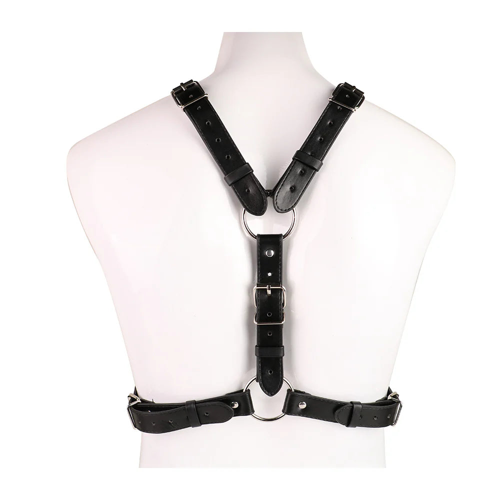Full Body Harness with Crotch Cock Restraint