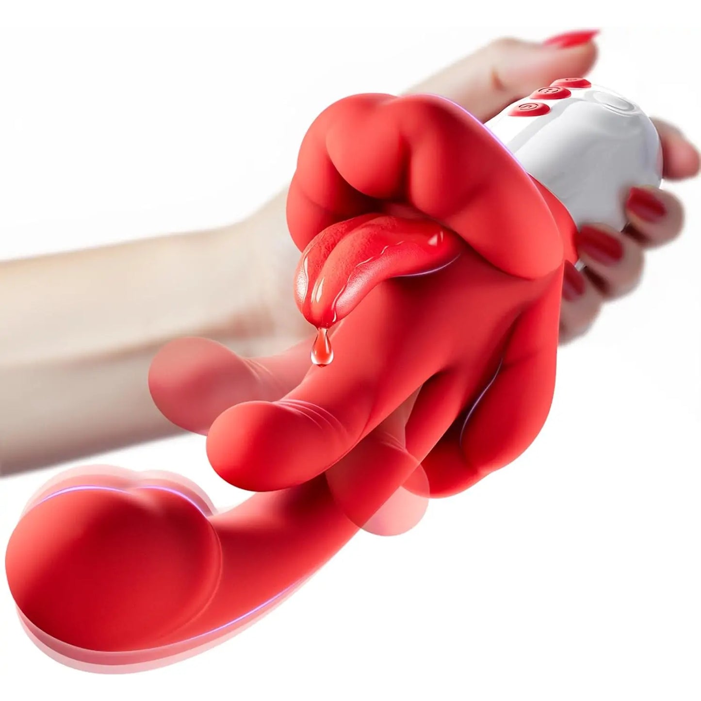 G-Spot Tongue Vibrator – Clitoral Licking Stimulator