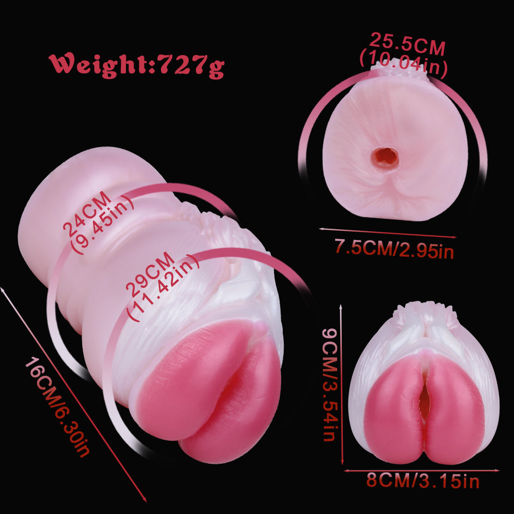 Realistic Animal Pocket Pussy Masturbation Cup - Kangaroo Vaginas Penis Blowjob Sex Toys for Men