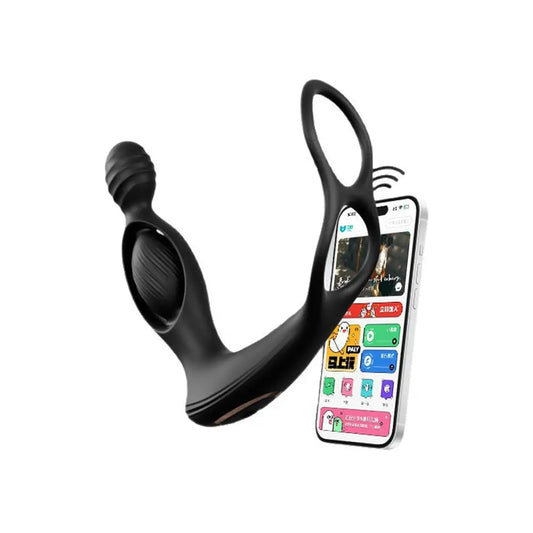 GALAKU Vibrating Cock Ring Prostate Massager