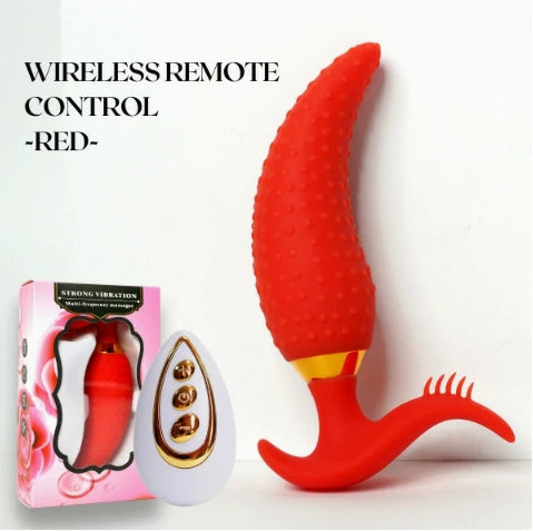 Ruby Tongue App-Controlled G-Spot Vibrator & Anal Plug