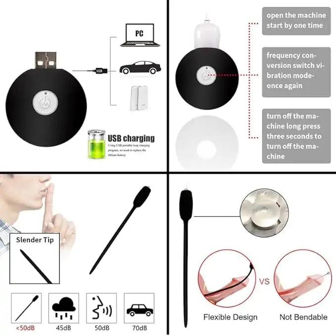 Galaku Horse Eye Silicone Urethra Stimulation Rod
