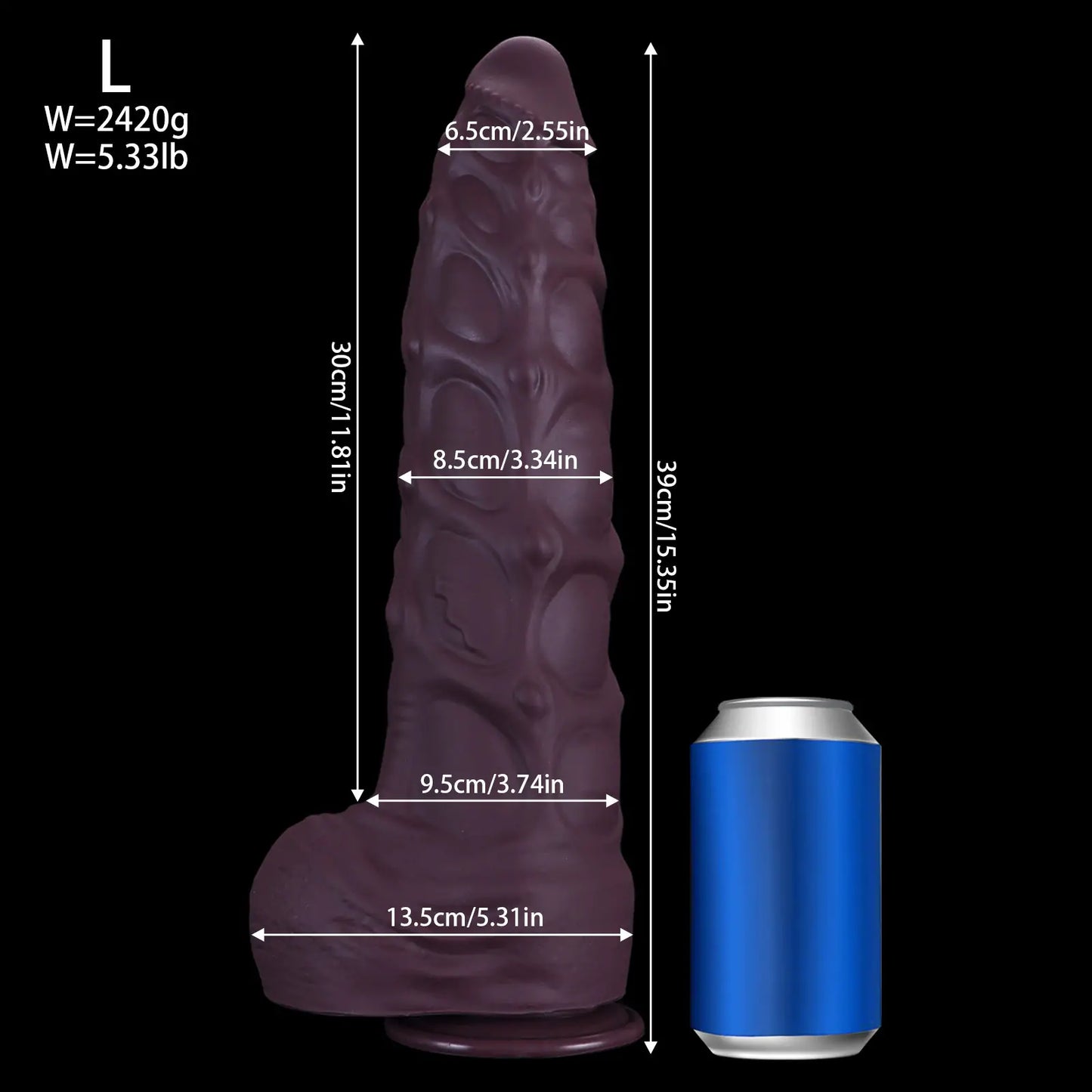 Giant Silicone Horse Dildo 3 Size