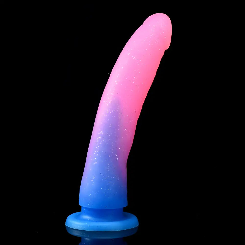 Glittery Dildo 3 Size – Dream Silicone 9 Inches