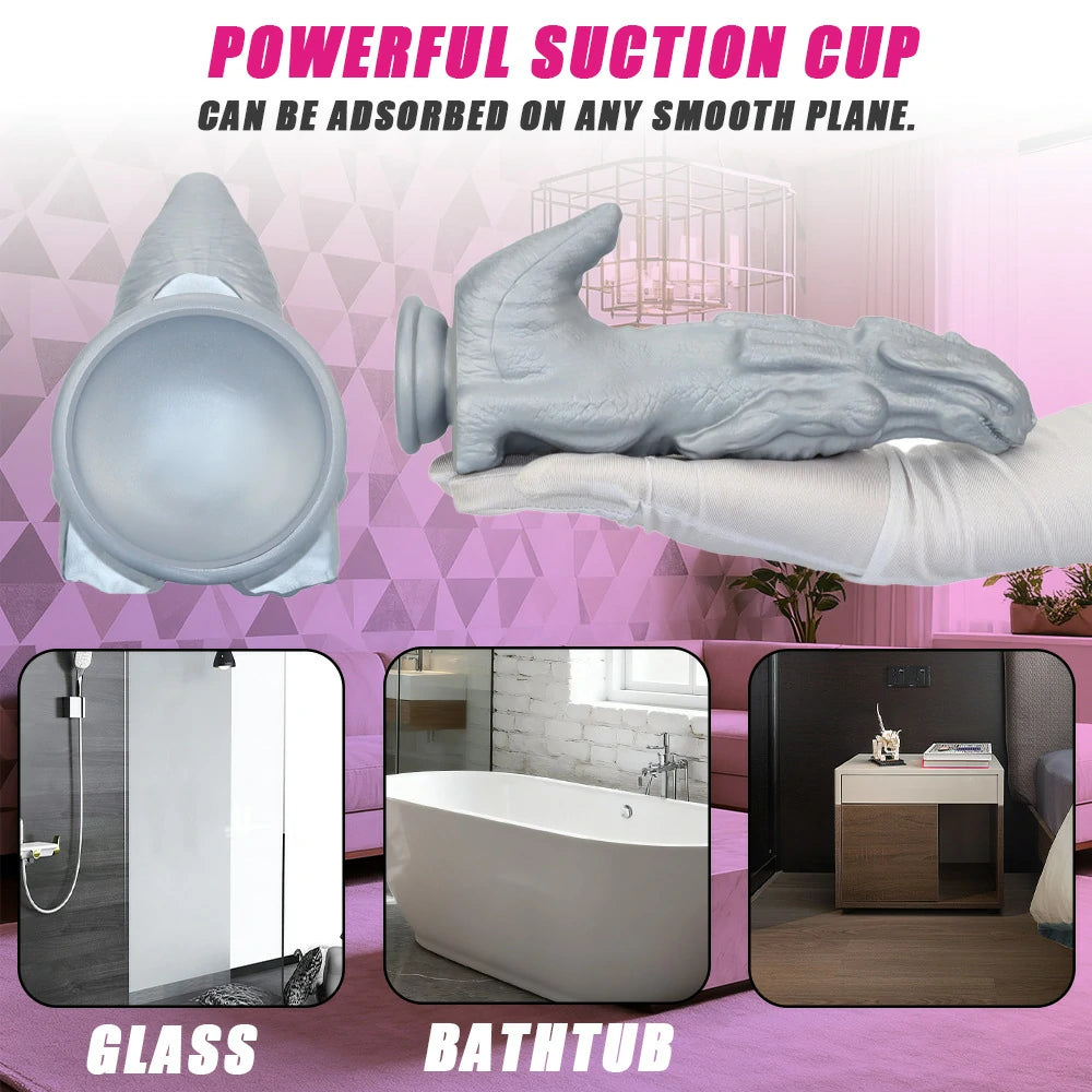 Godzilla Fantasy Silicone Dildo & Anal Plug