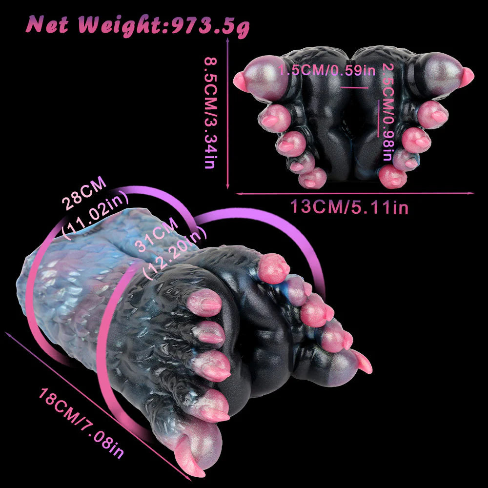 Godzilla Monster Feet Pocket Pussy