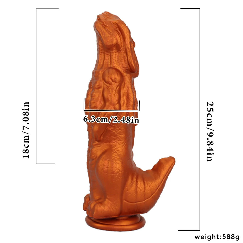 Godzilla Fantasy Silicone Dildo & Anal Plug