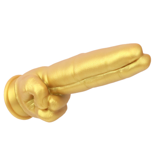 Golden Finger Large Liquid Silicone Dildo