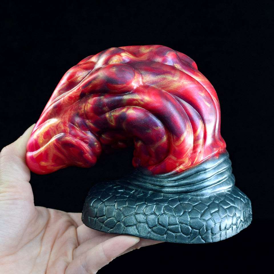 🐲 6.5-Inch Grond - Thick Dragon Butt Plug, Monster Anal Dildo