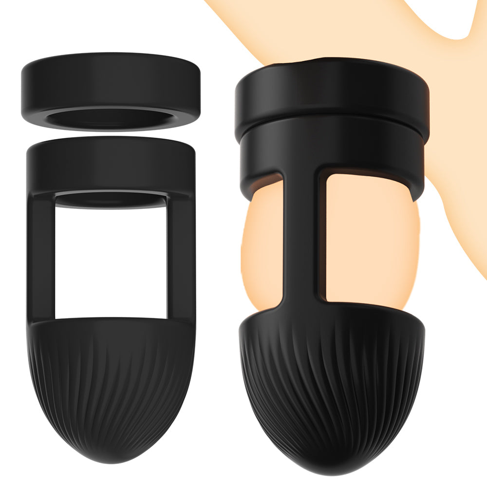 World's First Men's Ball Impotence Condom Training Ring Penis Ring Set Strengthen Delay