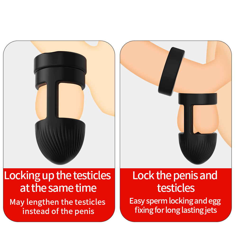 World's First Men's Ball Impotence Condom Training Ring Penis Ring Set Strengthen Delay