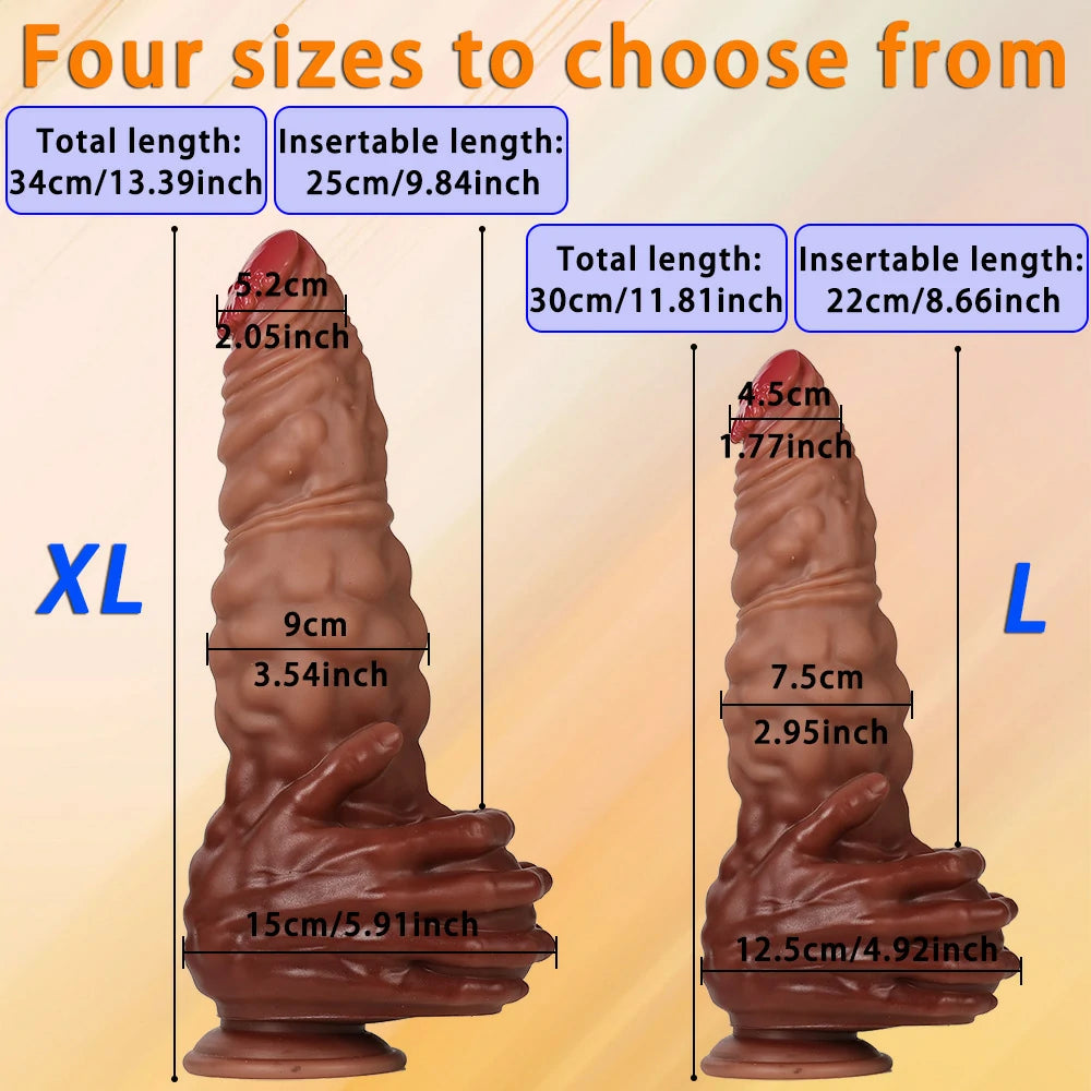 Hand Grab King – Grabbing Hands Realistic Dildo