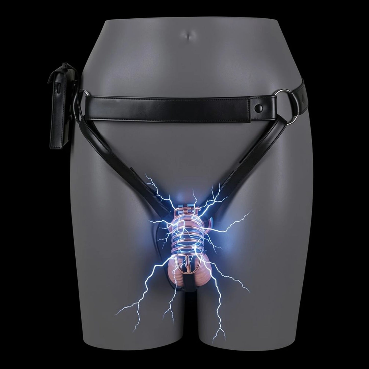 Hands-Free Electric Shock Chastity Pants