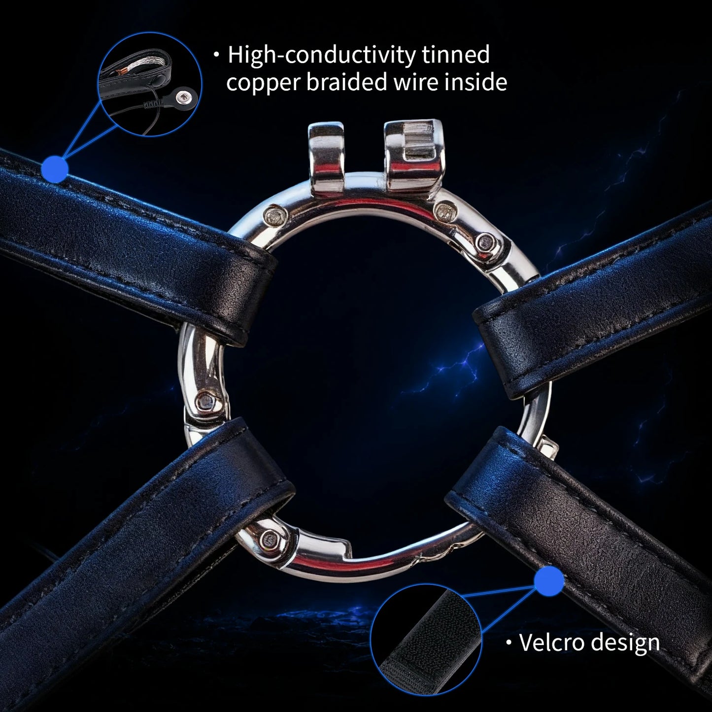 Hands-Free Electric Shock Chastity Pants