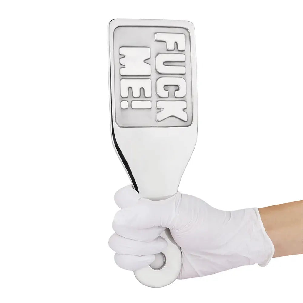 Heavy-Duty Stainless BDSM Spanking Paddles