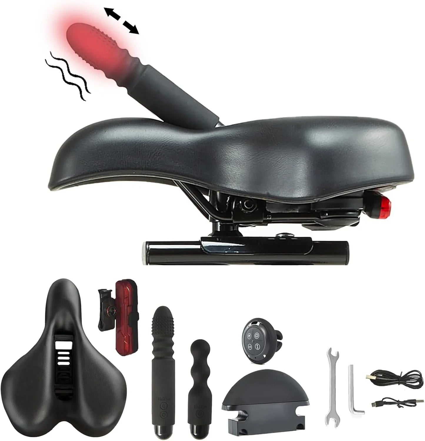 Dildo Bike Helibo Seat Sex Machine