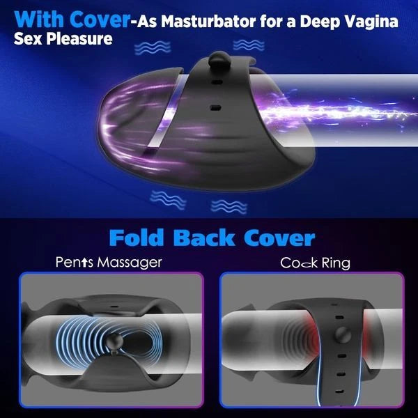 Helmet – App Adjustable Vibrating Male Toy