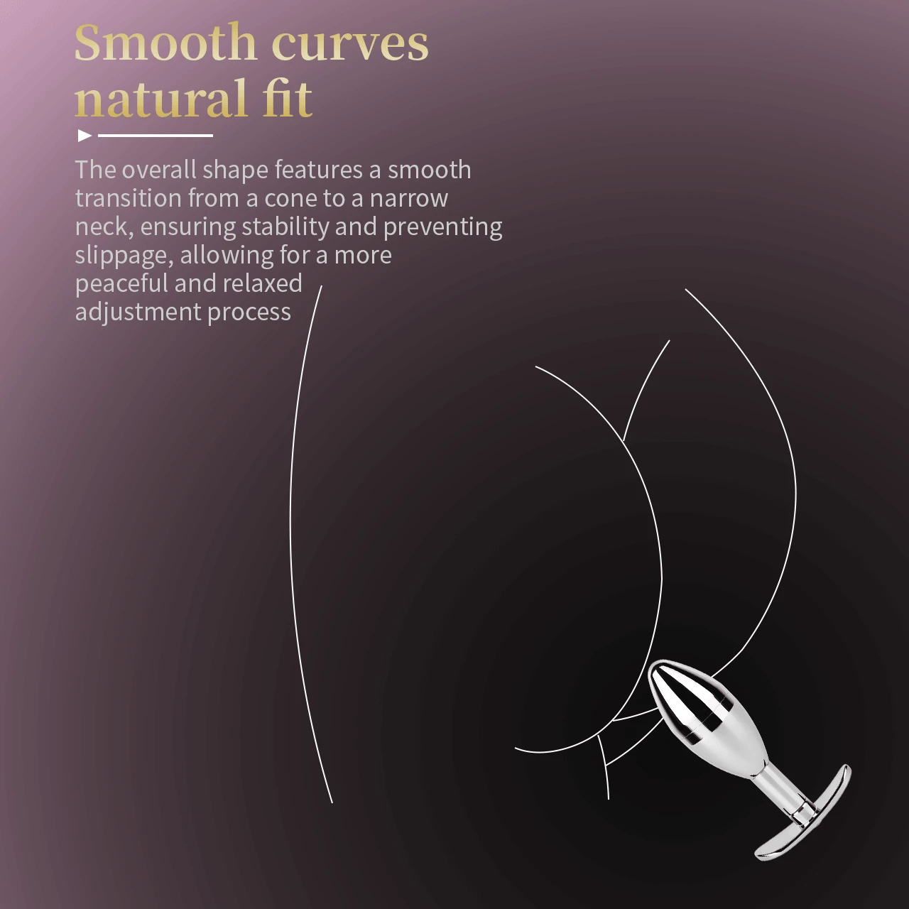 Hollow Chamber – Temperature Control Butt Plug
