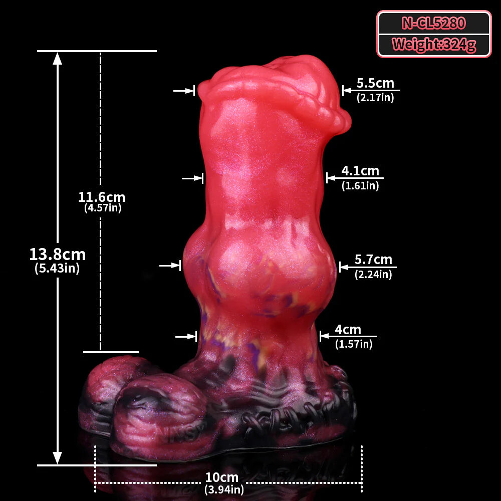 Horse Dildo Anal 5 Inches Premium Silicone