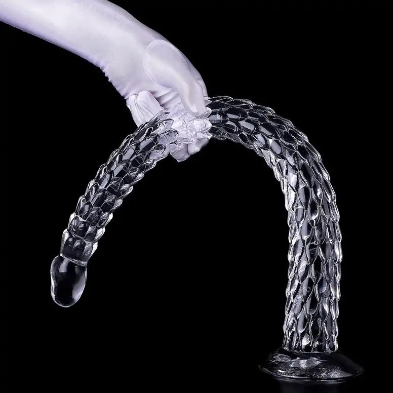 Hosed Realistic Anal Snake – 19 Inch Dildo