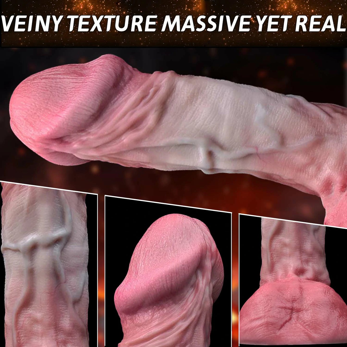 Huge Dual-Layer Realistic Dildo Series