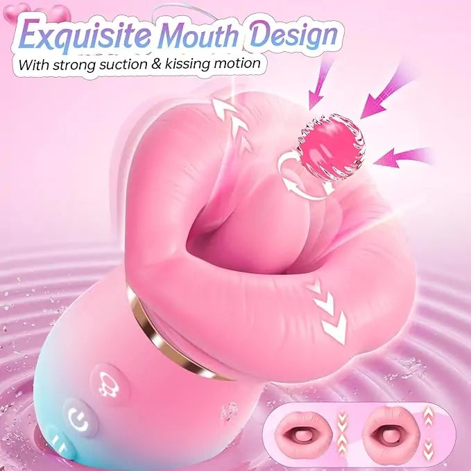 Hungry Sucker Sex Toy – 5IN1 Sucking Vibrator