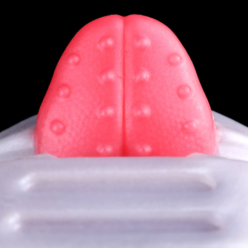 Cyber-Beast Mech Wolf Fantasy Stroker – Liquid Silicone Sex Dolls Masturbation Device with Textured Canal & Tongue Action