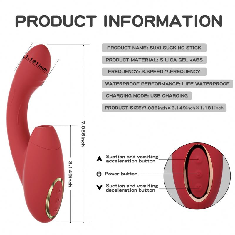 SISU Sucking Strong Suction Stick - Adult Pleasure Toys