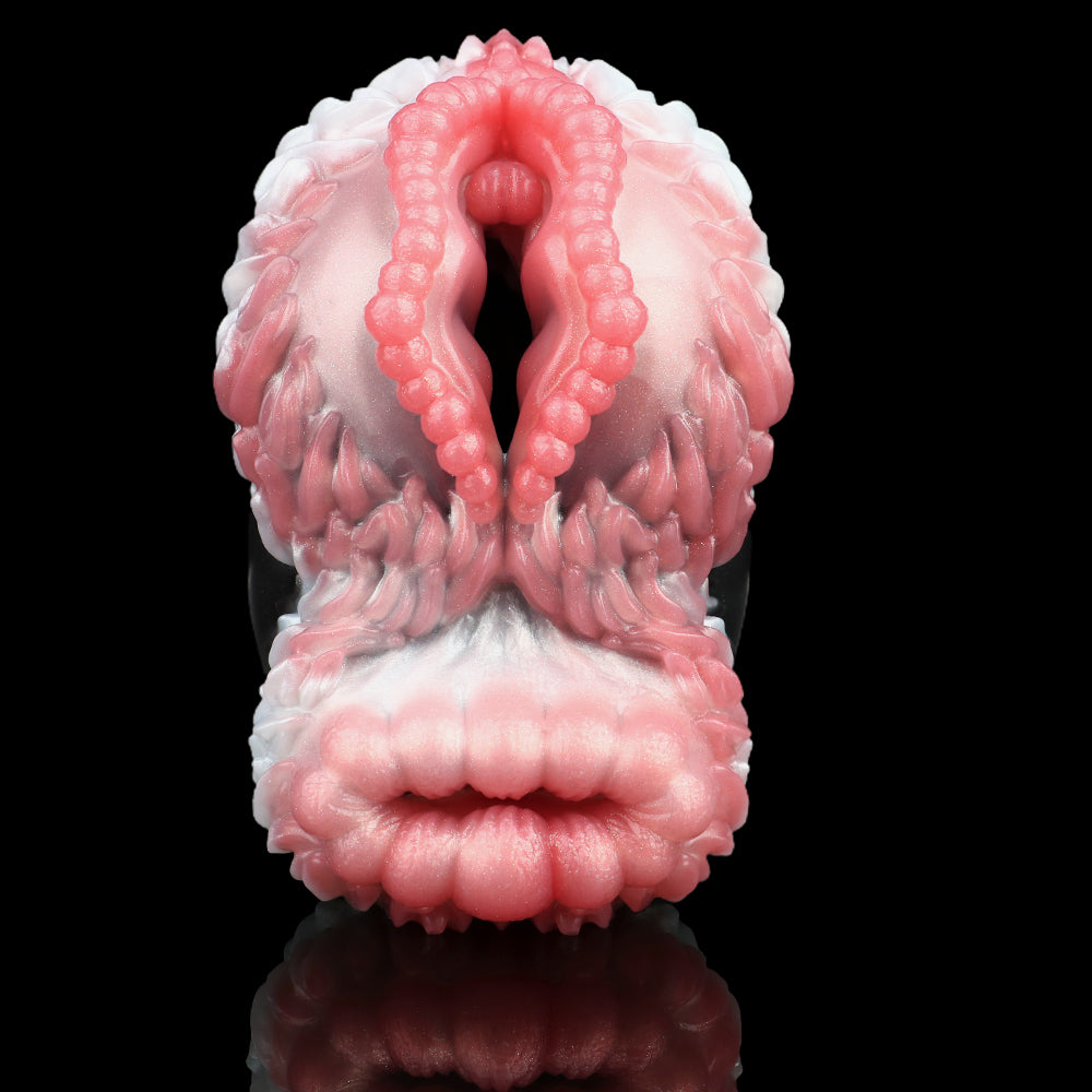 Kangaroo Animal Pussies Sex Doll - Dual Channel Fantasy Pocket Pussy Handy Male Masturbator
