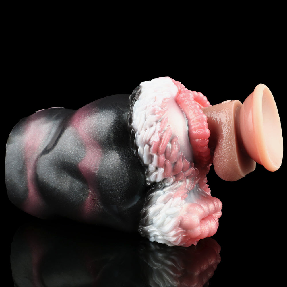 Kangaroo Animal Pussies Sex Doll - Dual Channel Fantasy Pocket Pussy Handy Male Masturbator
