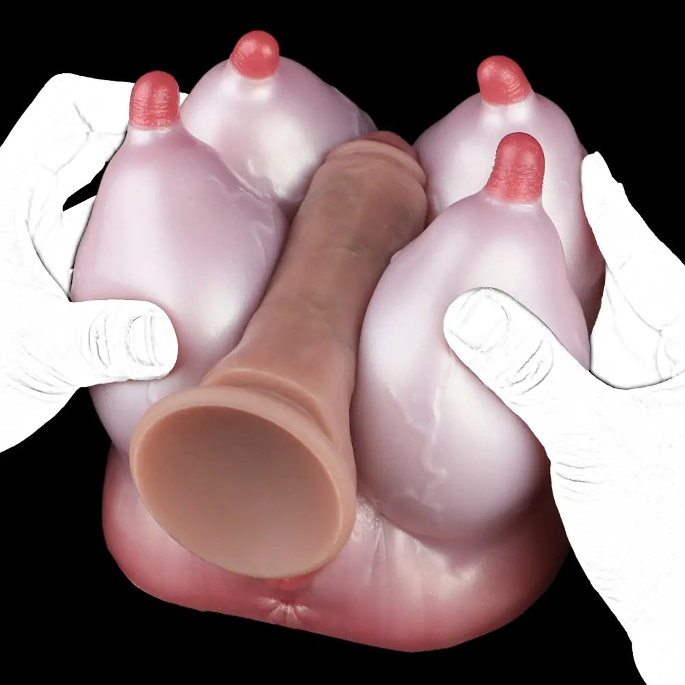 Cow Pussy Milk Sucking Male Masturbator