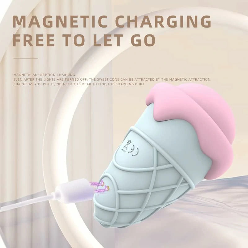 Ice Cream Cone Vibrating Wand