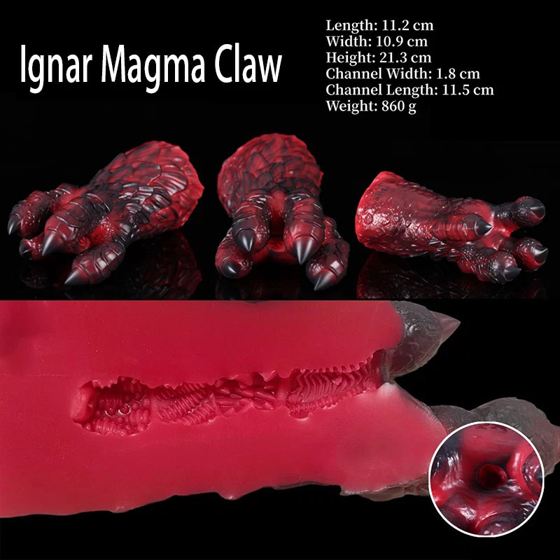 Ignar’s Magma Claw – Dragon Male Stroker