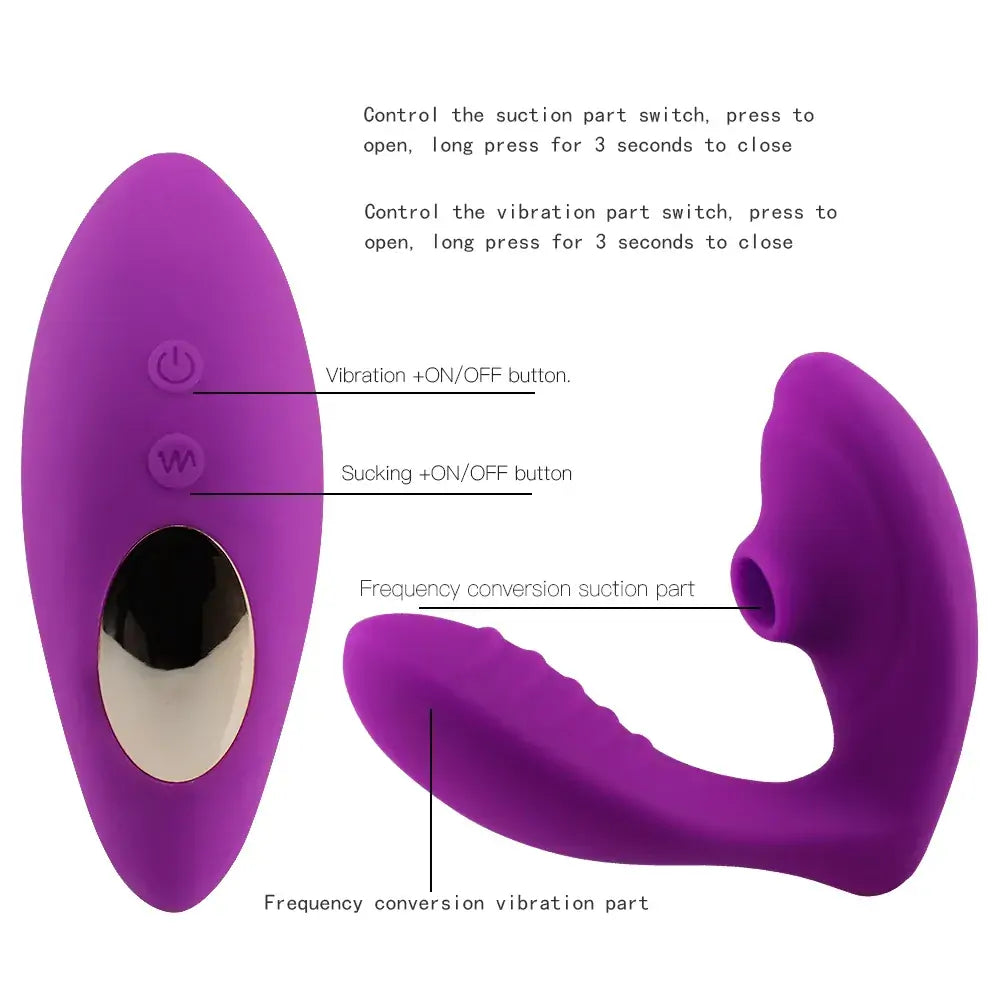 Indulge G-Spot and Clitoral Suction Stimulator