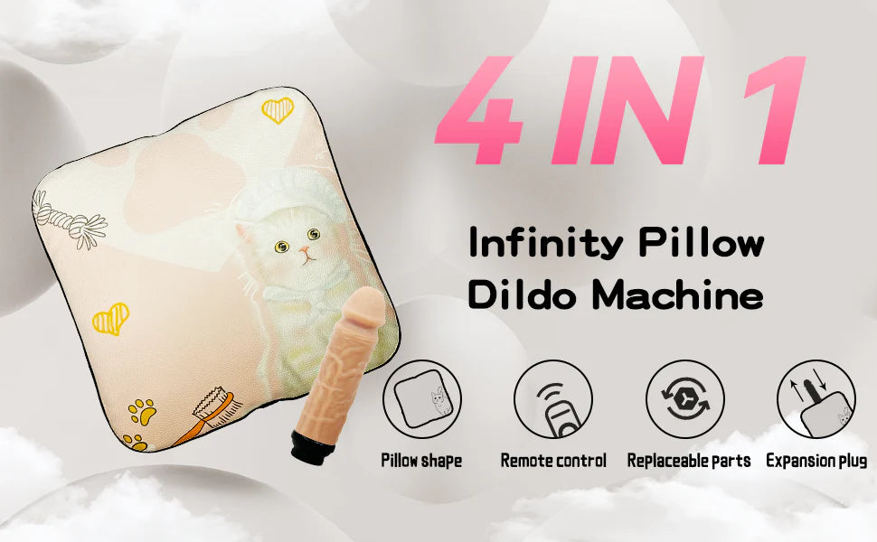 Infinity Pillow with Hidden Dildo Machine anesidora Infinity Pillow with Hidden Dildo Machine anesidora