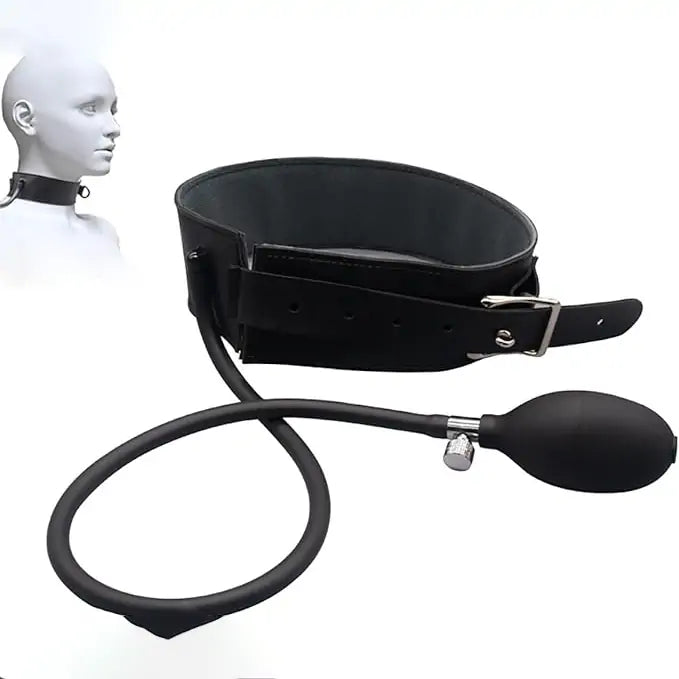 Inflatable Collar BDSM - Adjustable Neck Restraint