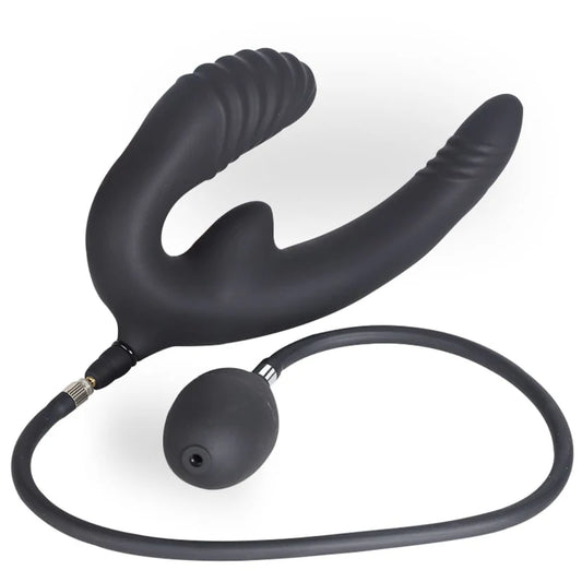 Inflatable Double-Ended Dildo for Couples