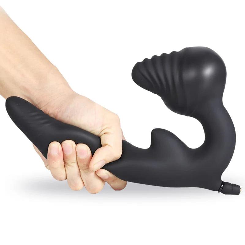 Inflatable Double-Ended Dildo for Couples