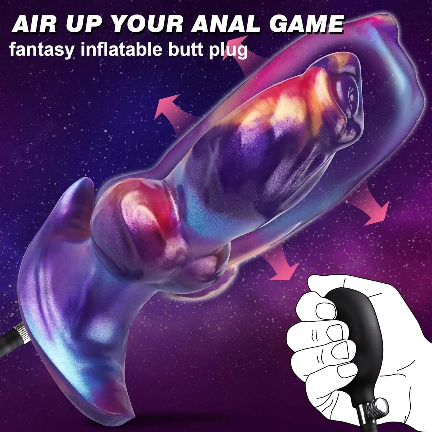 Inflatable Fantasy Alien Knot Plug