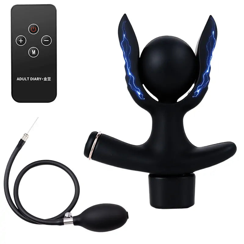 Inflatable Electric Shock Plug with Remote Control