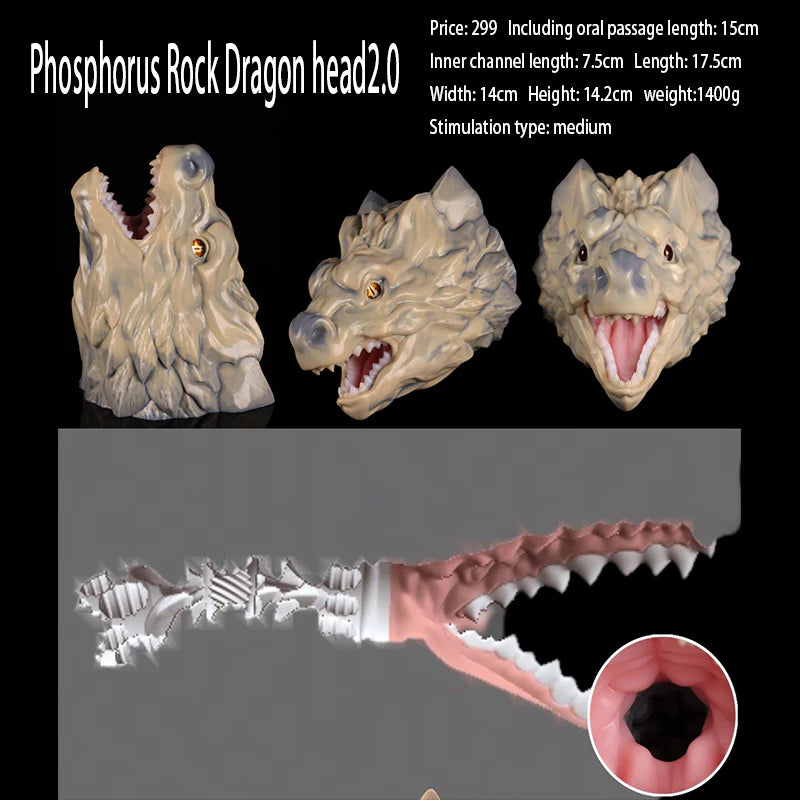 Phosphorus Rock Dragon Head Blowjob Fantays Stroker