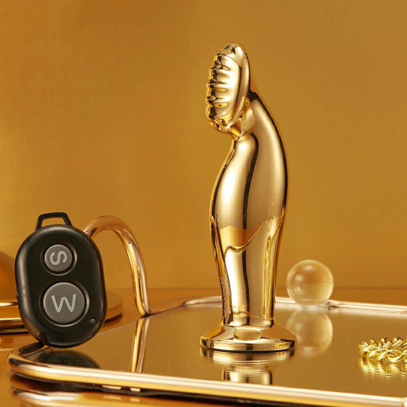 Jade Ruyi – Wireless Remote Controlled Metal Anal Plug