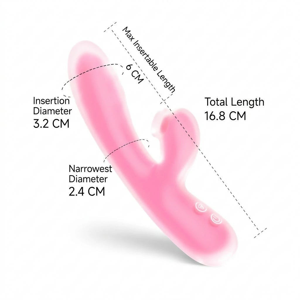 Jelly Vibrator – Dual Stimulation G-Spot Vibrator