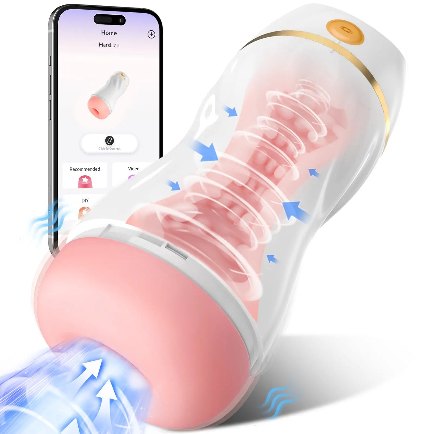 Joyhub Mars Lion Vibrating Sucking Masturbator