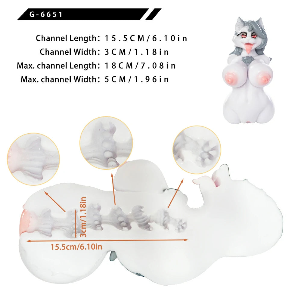 Karma – Wolf Girl Fantasy Character Stroker